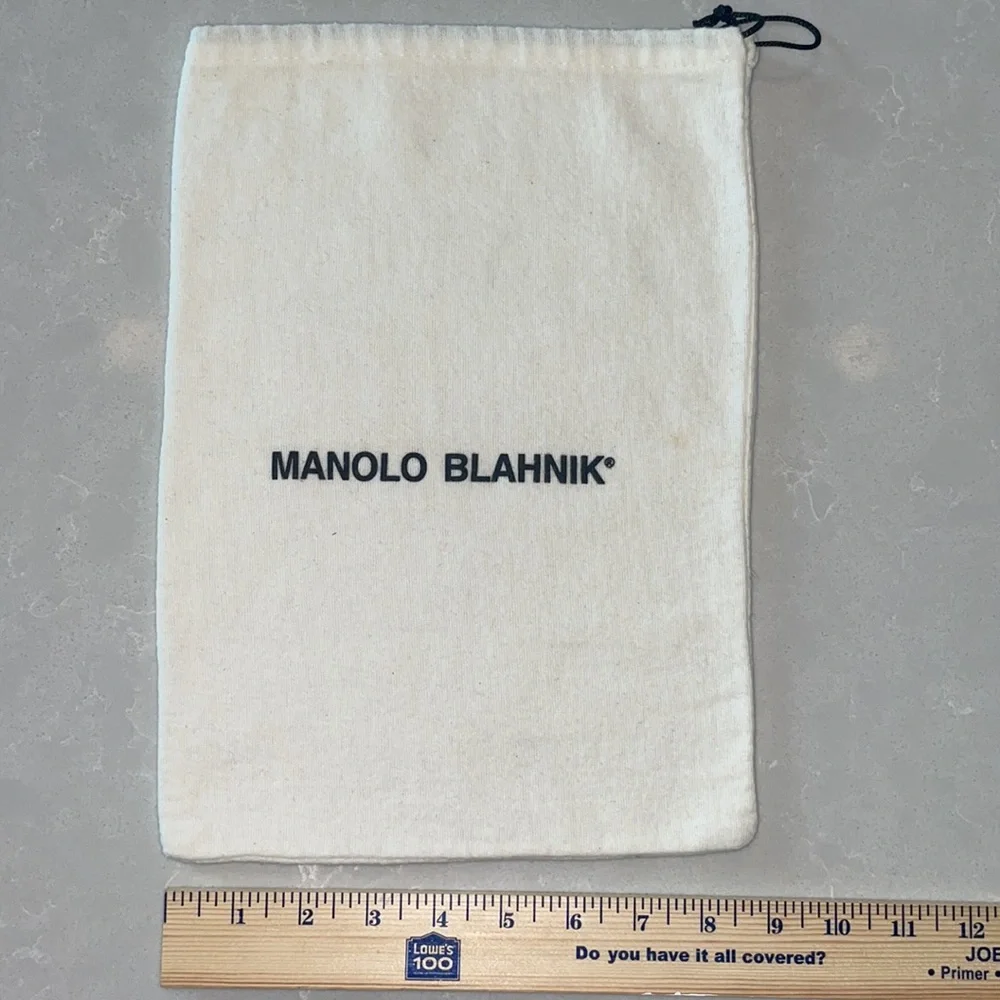 Authentic Manolo Blahnik Dust Bag